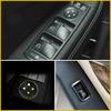 1Set Black Car Interior Door Armrest Window Switch Button Cover Trim For Mercedes-Benz ML350 A250 GLE500 E200 E350 GLE350 E500