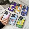 Cartoon D-Diddl Phone Case For IPhone 16 15 14 13 12 11 Pro Max Plus Leather Shockproof Cover