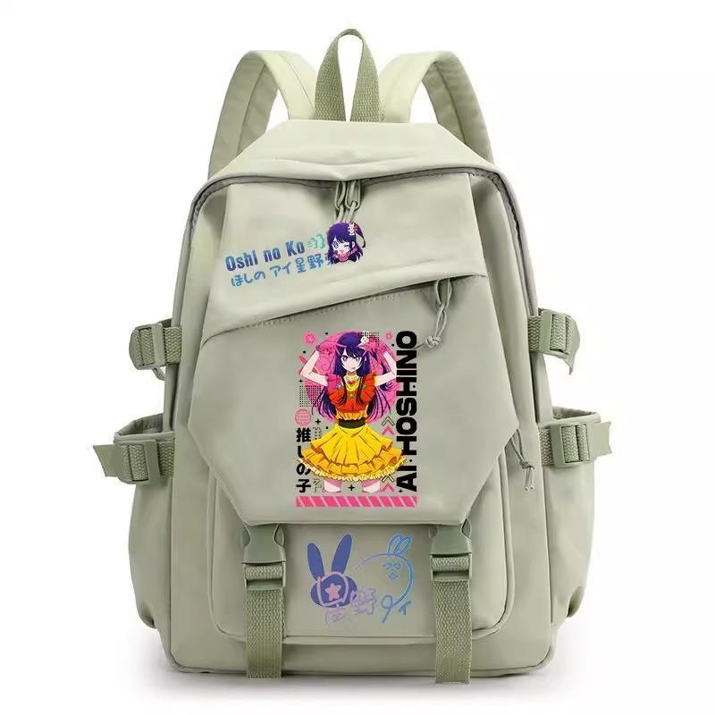 

I push the child Hoshino Love surrounding animation schoolbag for boys and girls, secondary school students, two-dimensional large-capacity backpack as the picture
