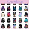 Us Among Spaceman Backpack Students Schoolbag Travel Bag Bookbag Shoulderbag