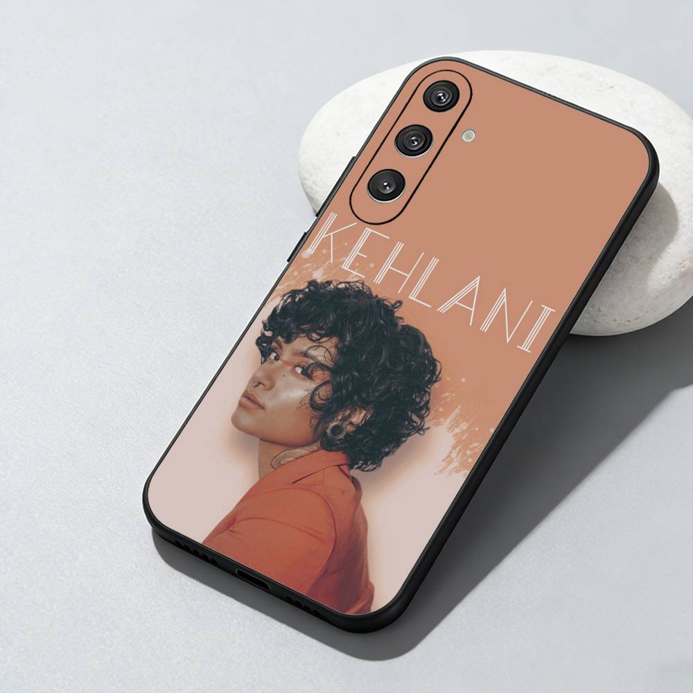 

Singer K-Kehlani P-Parrish Print Phone Case For Samsung Galaxy A73,A72,A71,A70,A52,A51 Others Soft Black Cover Samsung a21