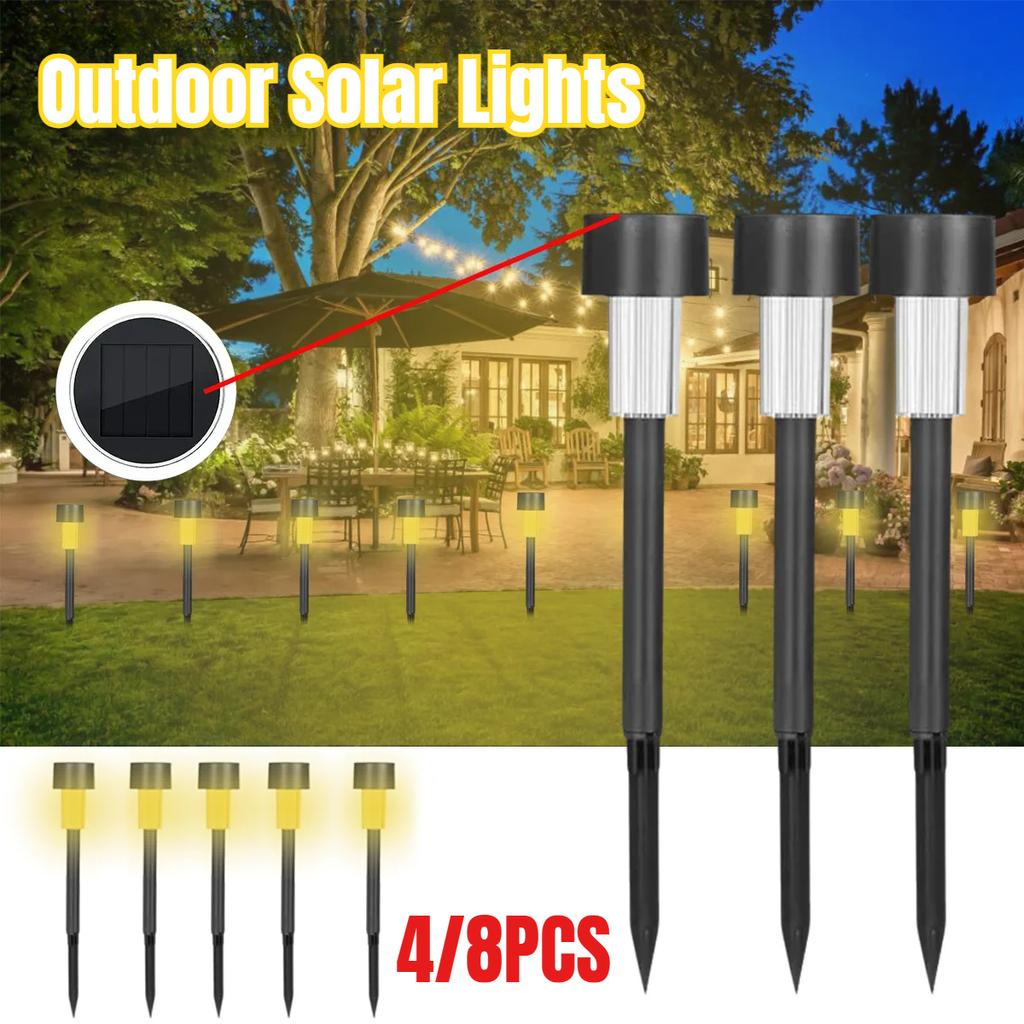 Solar High Brightness Ladelampe Outdoor Wasserdicht Landschaft Garten Beleuchtung Kanal Hof Rasen und Garten Dekoration