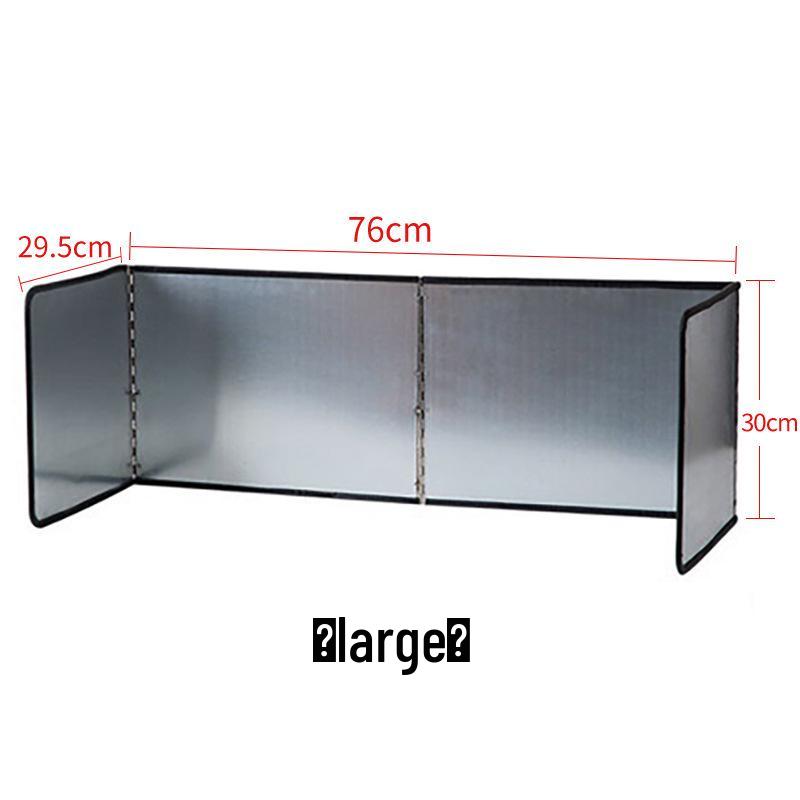 Foldable Heat-Resistant Aluminum Foil Oil Barrier Panel for Stovetop