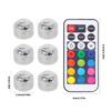 LED Remote Controlled Color Night Light Set Featuring 6 Waterproof Lamps For 3D Printing Enthusiasts