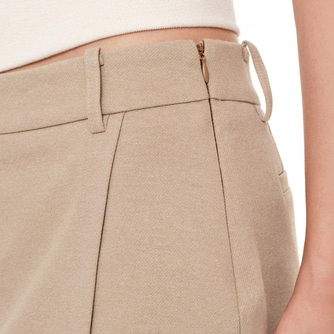 ANDAR Melange Wrap Two-In-One Skirt