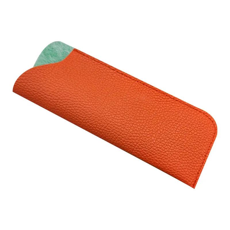 PU Soft Leather Bag Fashionable Eyewear Bag Myopia Eyewear Bag Internet Red For Outdoor Activities Accessory Storage Travel