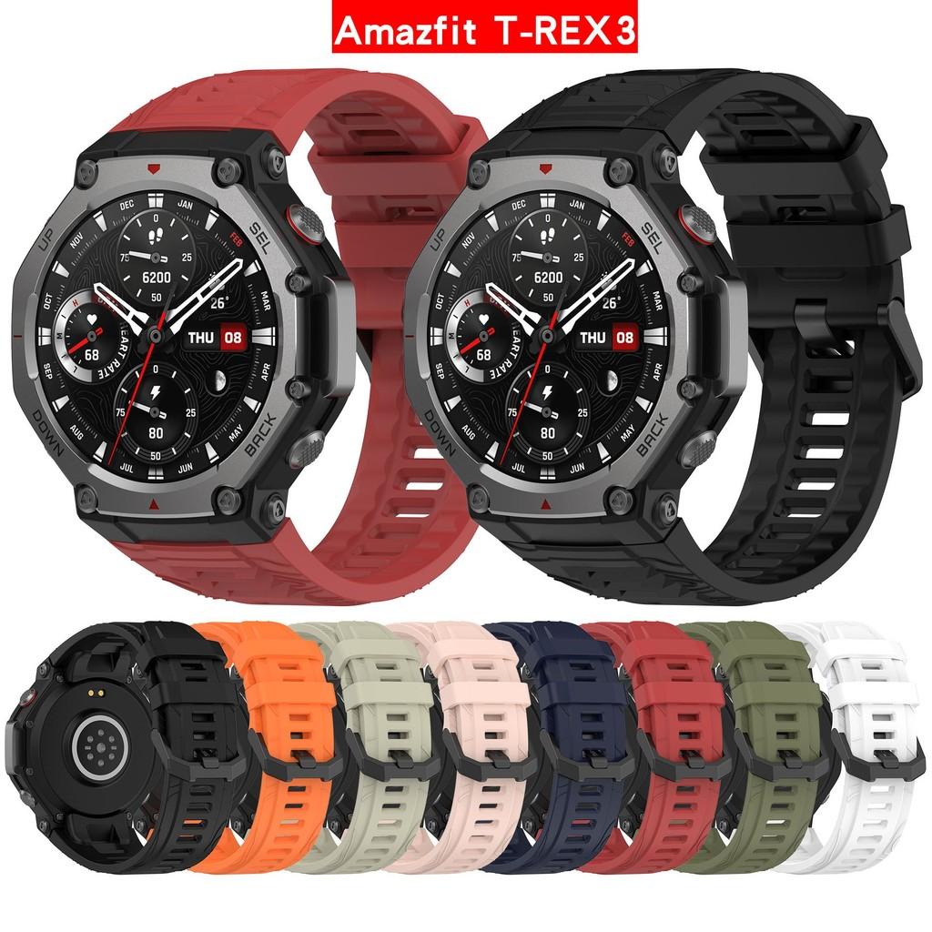 Silicone Strap for Amazfit T-REX3 Replacement Wrist Band for Amazfit TREX 3 Accessories