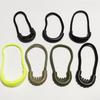 2pcs Zipper Pulls Cord Rope Ends Lock Zip Slider Replacement Fastener Loops For Clothing Bags