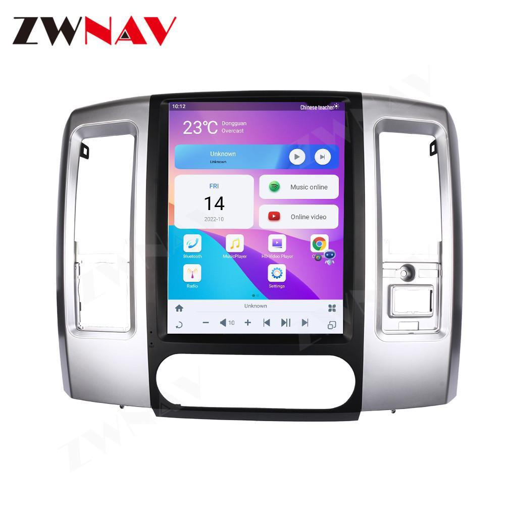 2008-2011 Dodge Ram Vertical Screen Navigation with Android by Qualcomm
