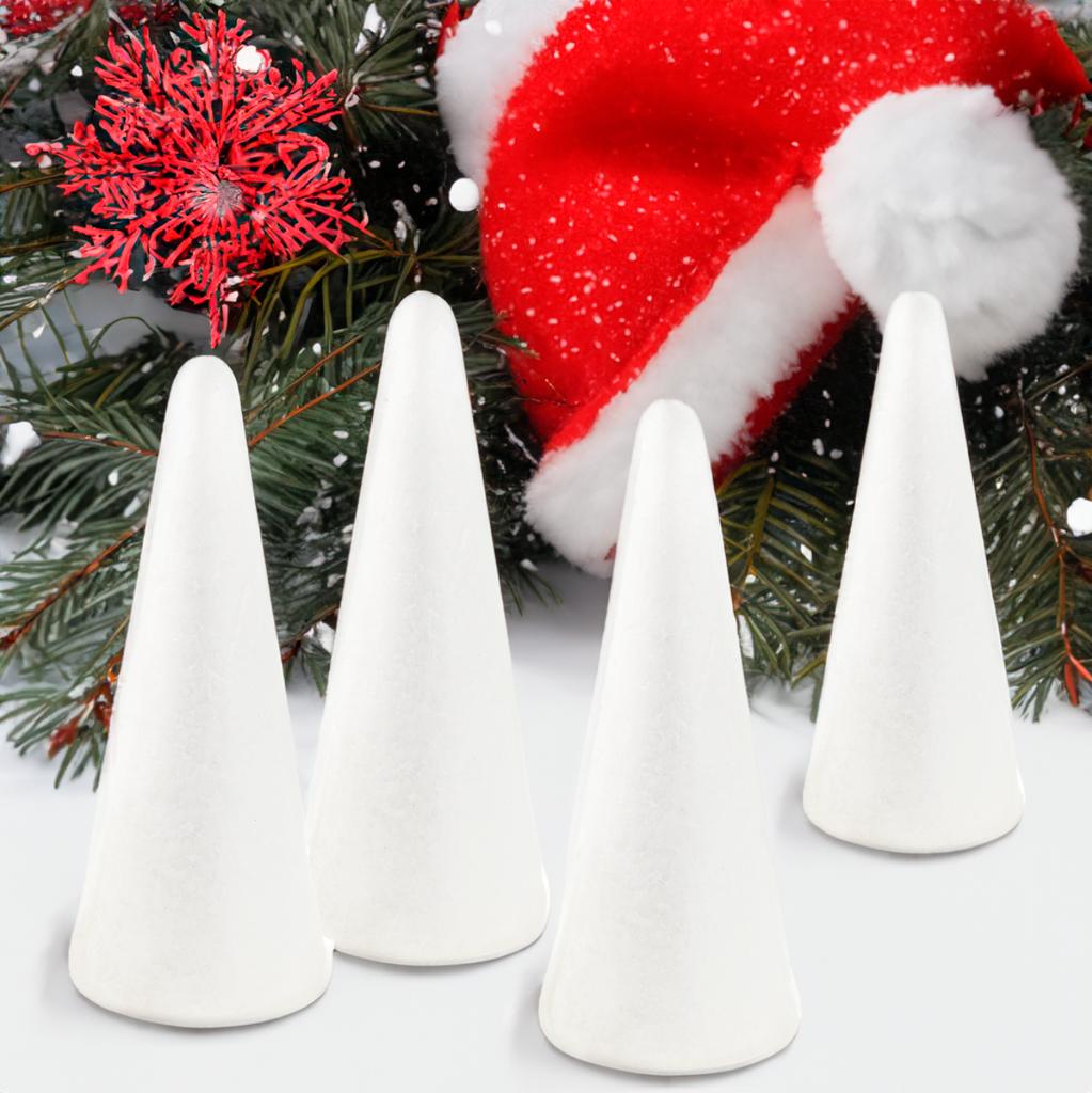 TG26226 STYROFOAM BELLS 2pcs 10CM DECOUPAGE BELL made of styrofoam for decorating