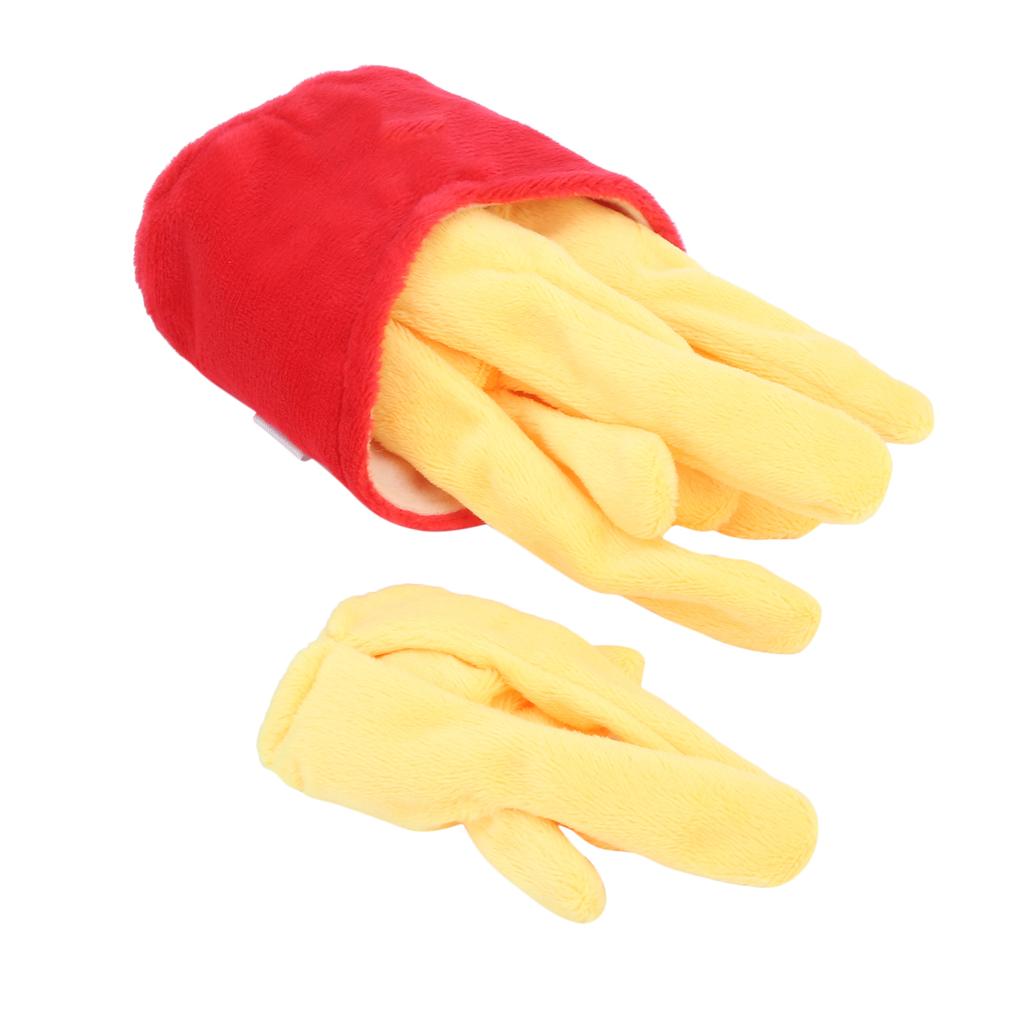 Dog Chew Toys Simulation French Fries Soft Plush Toys for Small Medium Cats Dogs