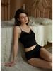 19 Momme Silk Crepe Camisole Wireless Bra: Wear As an Outer Layer or Base Vest for Women