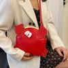 Cartoon Crab Shape Handbag with Crab Coin Purse Crossbody Bag Crayfish Shells Clip Purse Detachable Shoulder Bag Women's Satchel
