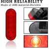 SAUTVS 1PCS UTV Red LED Tail Light for Can Am Defender, Red Taillight Assembly for Can-Am Defender/MAX HD5 HD7 HD8 HD9 HD10 2016-2025 Accessories