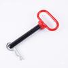 Trailer Spring Pin with 15 Pins, 10mm Pin Diameter, 8mm Pin Distance, Includes 1 Safety Pin