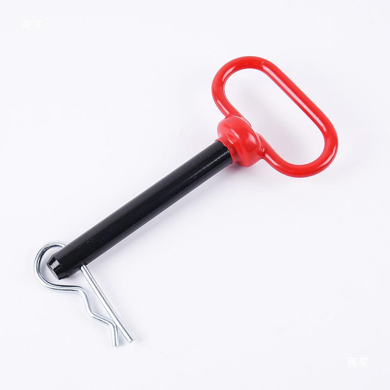Trailer Spring Pin with 15 Pins, 10mm Pin Diameter, 8mm Pin Distance, Includes 1 Safety Pin