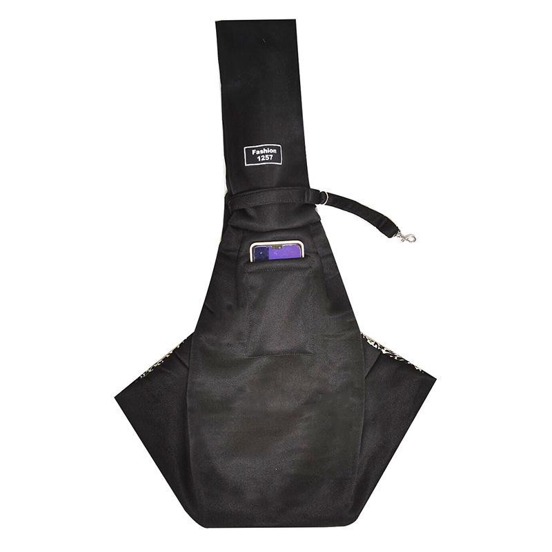 Foldable Cat & Dog Crossbody Backpack - Large Capacity, Portable & Single Shoulder Design for Outings