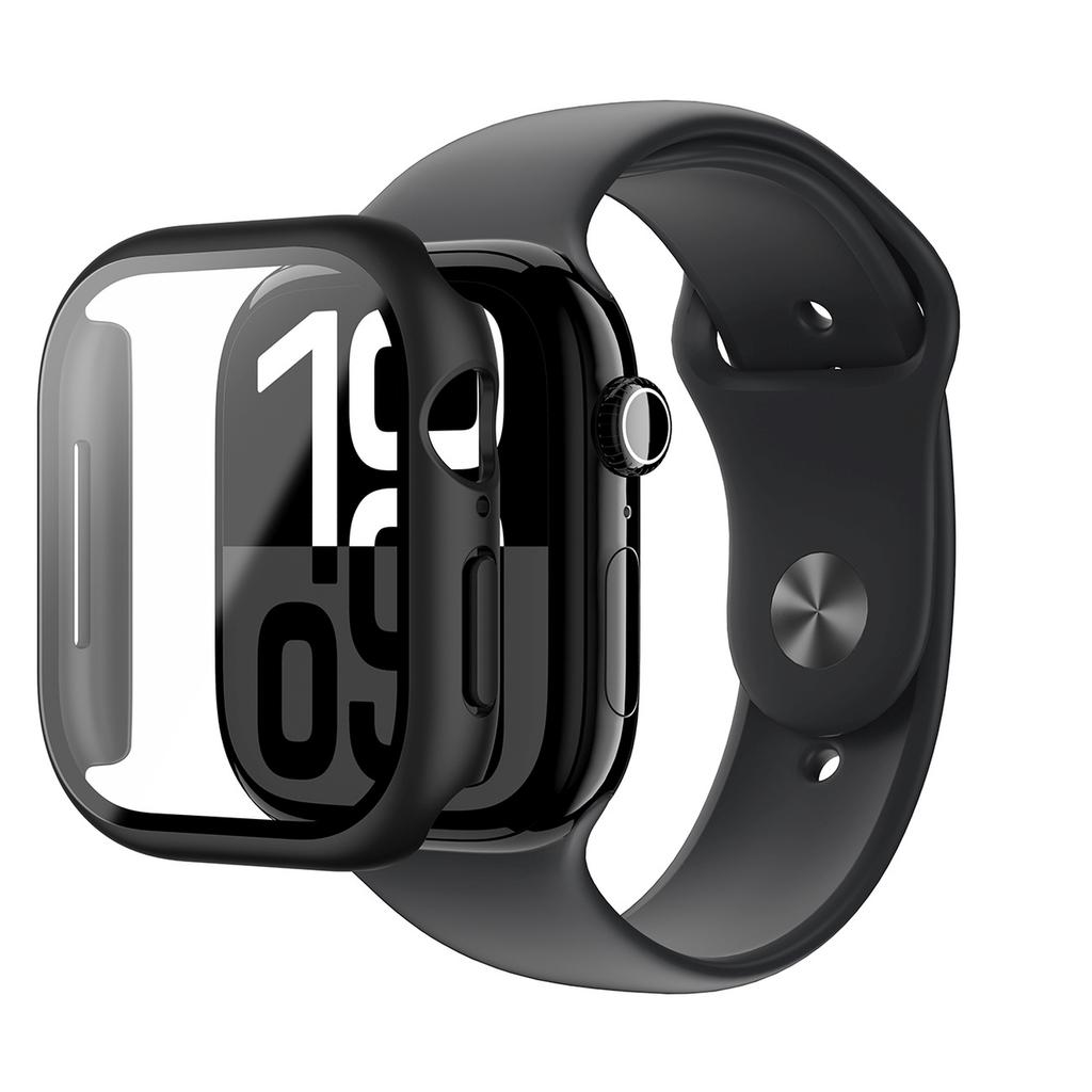 Radix Glass Tempered Glass Case for Apple Watch 46mm - Black