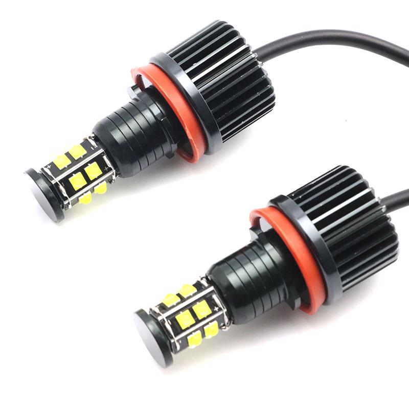 2x240W 6000K Lampe LED Angel Eyes Marker Glühbirnen Für BMW E81 E82 E87 E88 E90 E92 M3 e93 E60 E70 X5 E71 X6 X6M E89 Z4 2007-UP