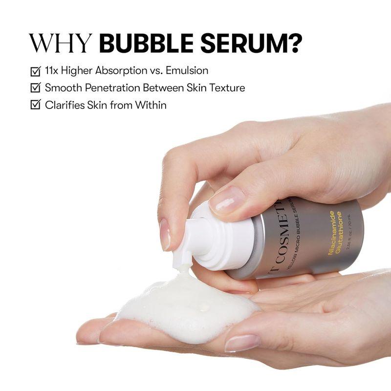 VT COSMETICS Niacinamide Glutathione Yellow Micro Bubble Serum 70ml