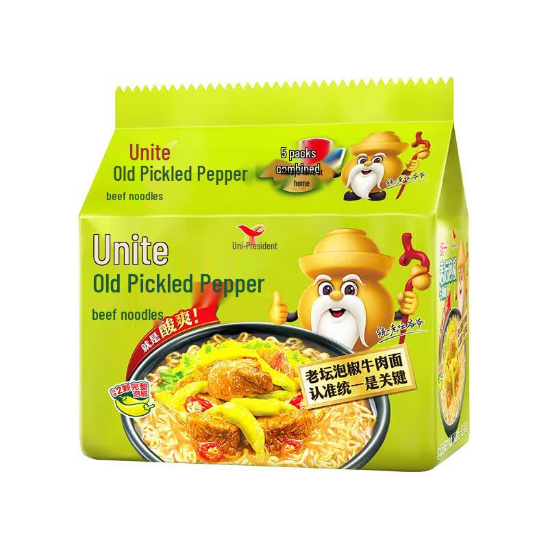 Uni-President Assorted Instant Noodles (5-Pack)