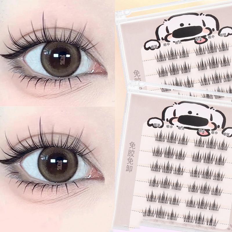 Free False Eyelashes Fox Tie Lazy People Can Choose The  Soft Soft Adhesive Free From False Eyelashes