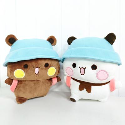 1PC Cute Expression Package Doll Bubu Dudu Plush Toy Yier Panda Bear Plushie Doll Soft Stuffed Animal Decor Children Toy Gift