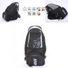 Stylish Waterproof Black Motor Tank Bag Magnetic Motorcycle Bag For Oil Fuel Tank