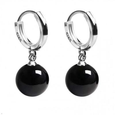 Sterling Silver 925 Earrings for Women, Mini Gemstone