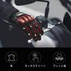 ILM Motorcycle Genuine Hard Smartphone Riding Gloves Size Gloves, Leather, All-Season, Spring, Summer, Fall, Protector, Compatible, Non-Slip,
