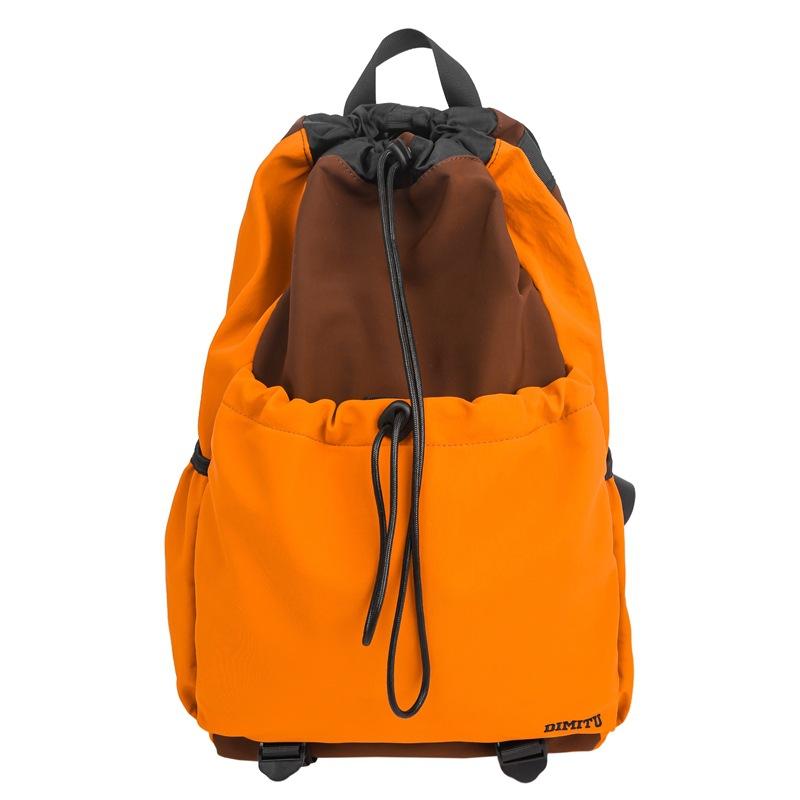 Lightweight Drawstring Backpack for Men and Women Sports and Leisure Mountaineering Trip Backpack College School Bag