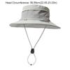 Color Blocking Sun Protection Bucket Hat Big Brim Adjustable Sunscreen Fisherman Hat Korean Style Quick Drying Sun Hat Women