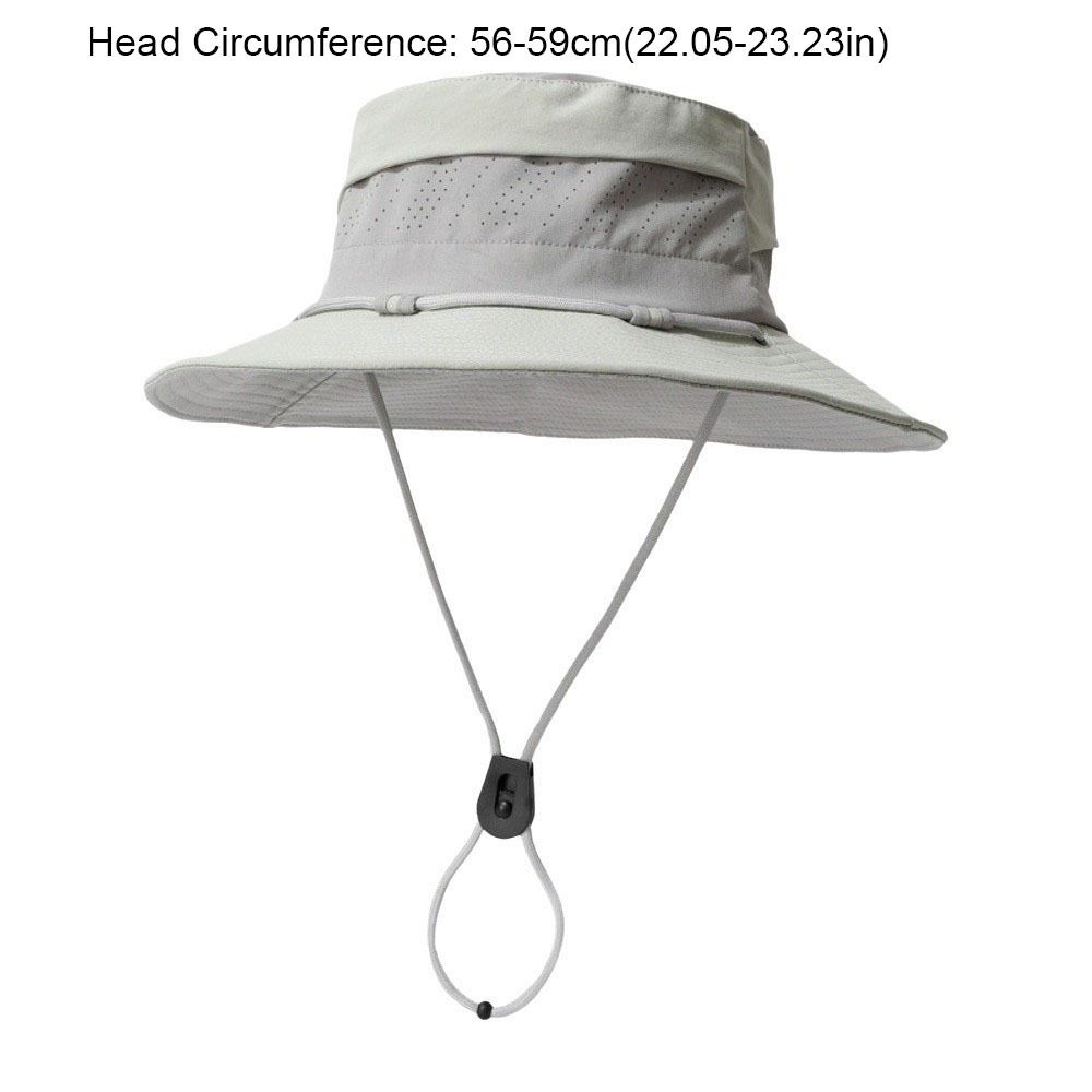 Color Blocking Sun Protection Bucket Hat Big Brim Adjustable Sunscreen Fisherman Hat Korean Style Quick Drying Sun Hat Women