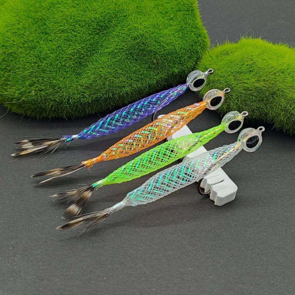 4pcs Insect Mylar Minnow Flies Fast Sinking Artificial Lifelike Lures  Lifelike
