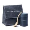 DEAN & DELUCA Charcoal Gray Foldable Compact Insulated Lunch Bag