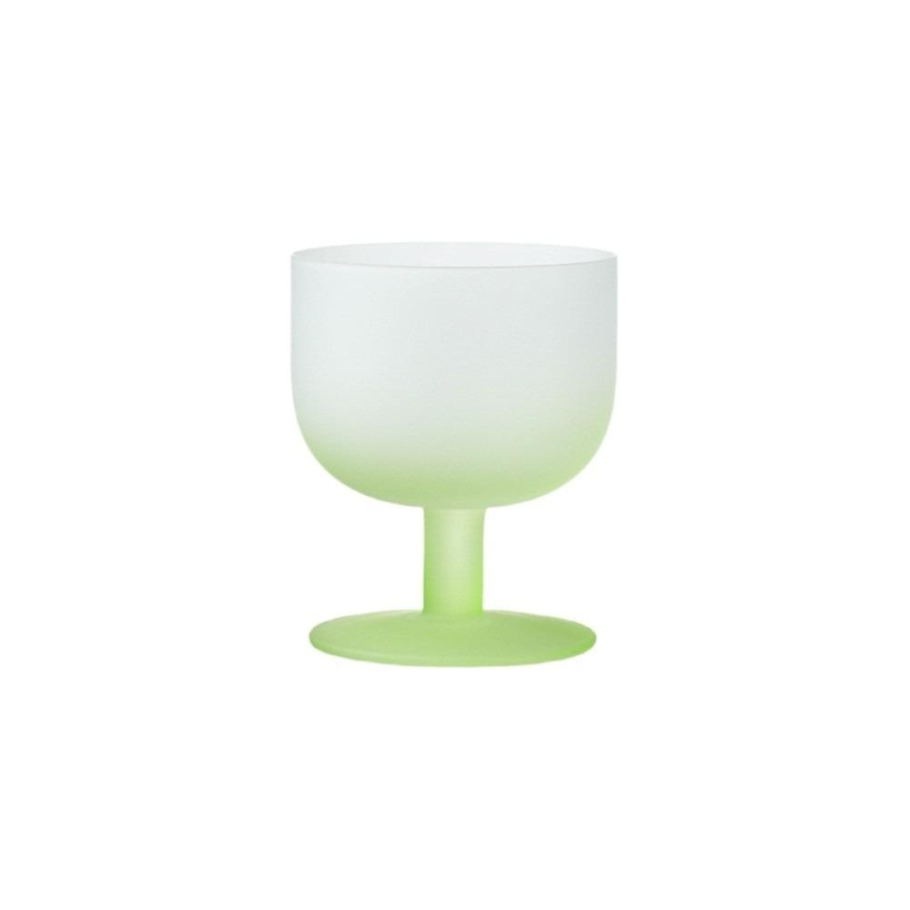 135ml Champagne Flutes Clear High Feet Wine Glass INS Style Gradient Color Goblet  Gift