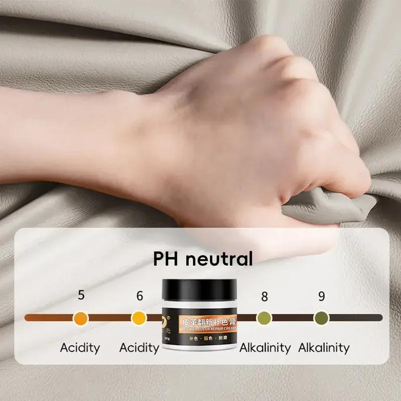 Car Seat Scratch Leather Repair Paint Shoe Cream Coloring for Bag Sofa 30g Brown Leather Dye Repair Restoration Color Change
