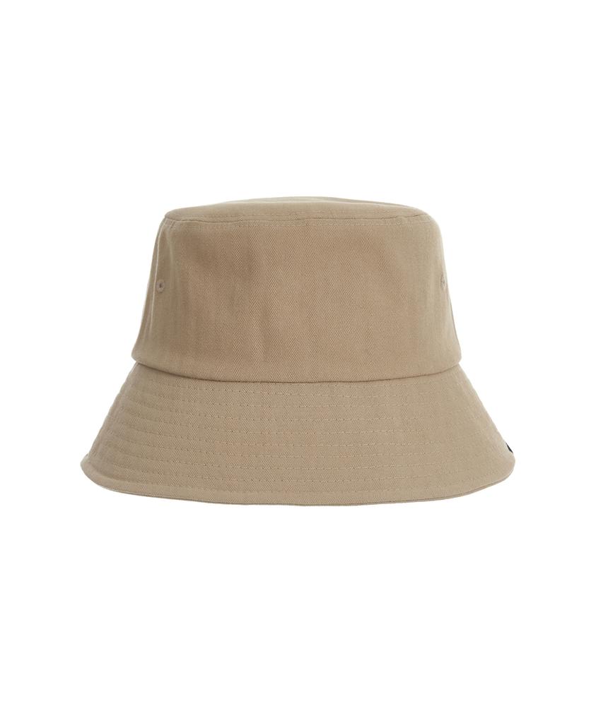 Bajal Herringbone Label Bucket Hat Beige