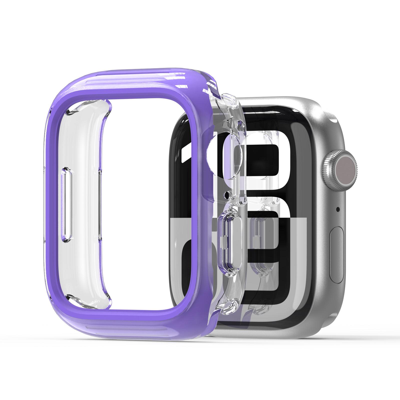 For Apple Watch Series 8 45mm/Apple Watch Series 9 45mm/Apple Watch Series 7 45mm DUX DUCIS Camo Series Watch Case PC+TPU Watch Cover Protector E