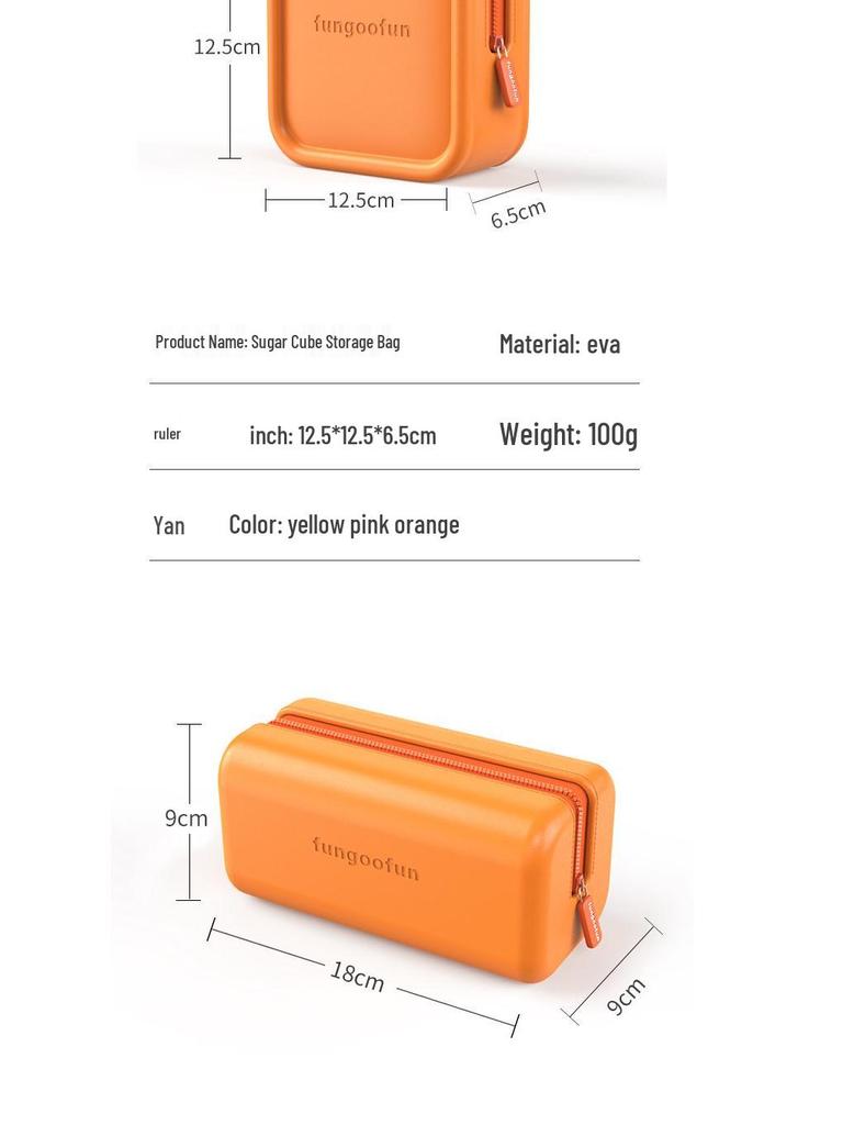 Women's Portable Large-Capacity Travel Makeup Bag - High-Value, Ins Style Skincare Storage Box