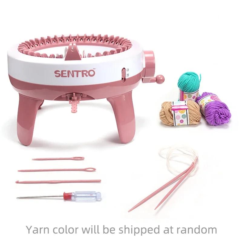 

40-игольная ручная вязальная машина «сделай сам», ручная вязка, шарф, свитер для взрослых, детские шапки и носки, артефакт ручного вязания