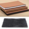100PCS Double   Wire Binding Spines 9Celsius16 Inch 34   3:1 Pitch 120 Sheet Capacity   Spiral Binding Coil for Student Coworker