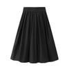 In Stock: 2025 Winter Women's Versatile Black High-Waisted Full Skirt