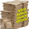 Christmas Burlap Storage Bag Present Candy Snack Gifts Packaging Pouches Linen Drawstring Bags Wedding Party Home Decoration