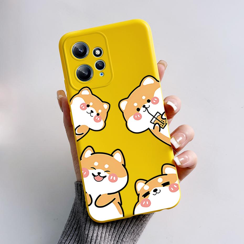 Case For Xiaomi Redmi Note 12 12S 4G 5G Patterned Full Protection Soft Silicone Stylish Cartoon Cover For Redmi Note 12 S Funda