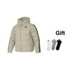 adidas Giacca in Piumino Calda alla Moda con Cappuccio Antivento Idrorepellente Uomo Giacche KH3989