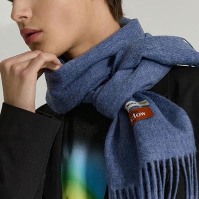 RECLOW 100% Wool Muffler VER.2 Blue