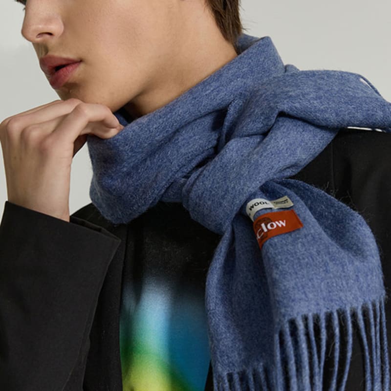 

RECLOW RECLOW Шарф из 100% шерсти ВЕРСИЯ 2 Синий Not selected