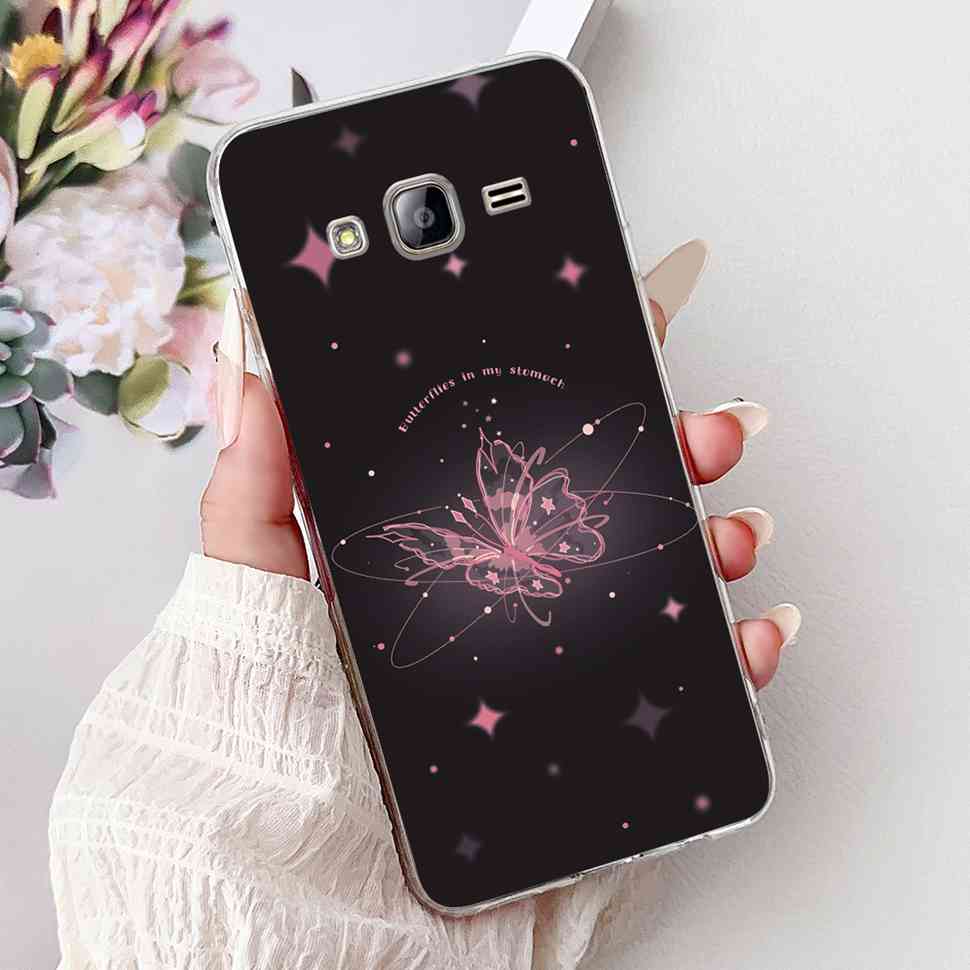 For Samsung Galaxy J5 Case Luxury Painted Cover Soft Slim Phone Case For Samsung J 5 J5 J500Y J500M 2015 Back Cover