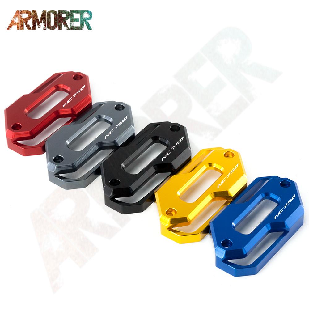 Motorcycle CNC Aluminum Front Brake Reservoir Fluid Tank Cover Accessories For HONDA NC750 NC 750 NC750S NC750X 2012